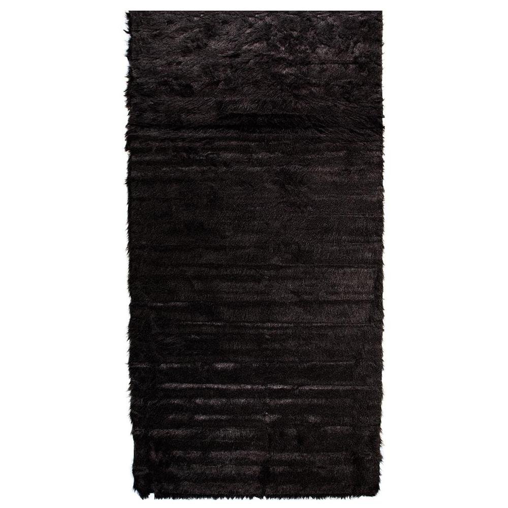  Giz Home Tilda Post Halı - Siyah - 150x200 cm
