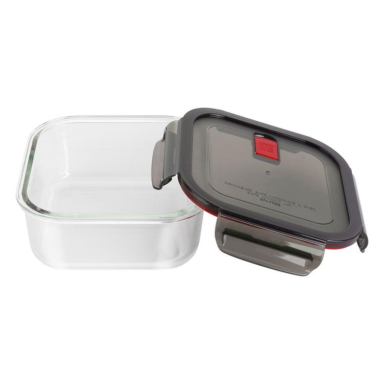  Zwilling Kare Cam Saklama Kabı - Gri - 1100 ml