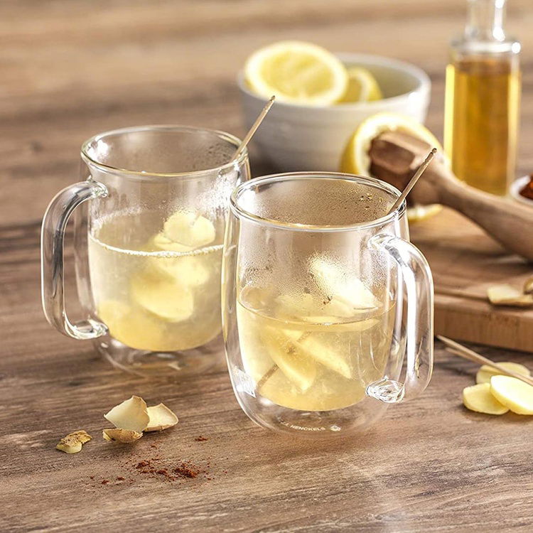  Zwilling Çift Cidarlı 2'li Kahve Kupa Seti - 355 ml