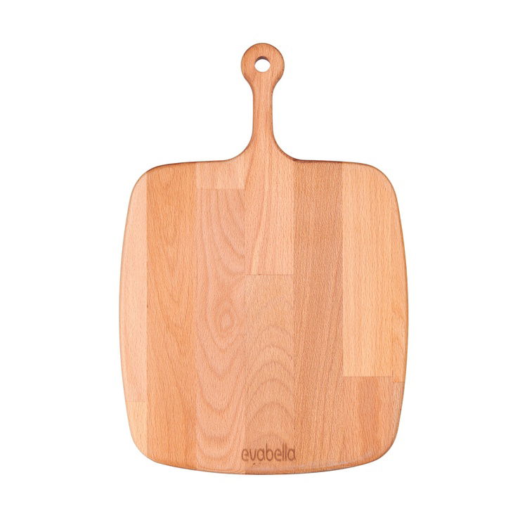  Evabella Ahşap Kesme ve Sunum Tahtası - 40x27 cm