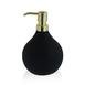  Ang Design Safir Cam Sıvı Sabunluk - Siyah