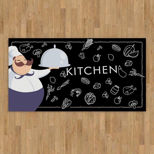  MarkaEv Şef Kitchen 104 Mutfak Halısı 120x180 cm