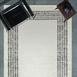  Apex Lucca Çizgi Desen Makine Halısı - Bej / Gri - 80x150 cm
