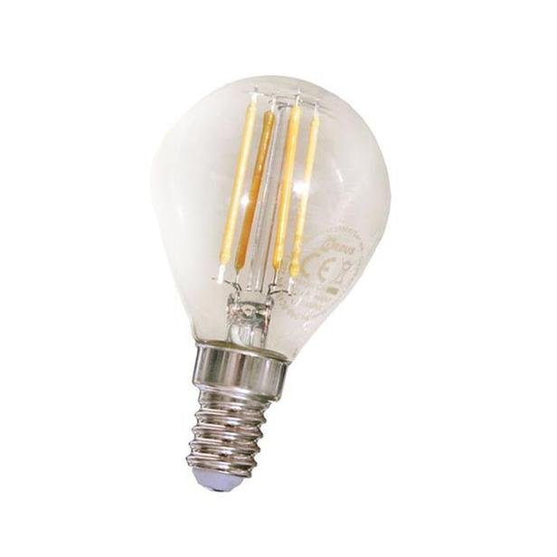  Orbus PC45 4W Filament Bulb Mini Top Şeffaf E14 300Lm Ampul - 2700K Sarı Işık