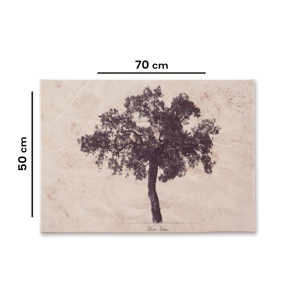  Q-Art Ağaç Kanvas Tablo - 50x70 cm