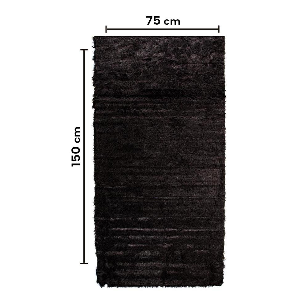  Giz Home Tilda Halı Post - Siyah - 75x150 cm