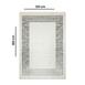  Apex Lucca Çizgi Desen Makine Halısı 120x180 - Bej/Gri