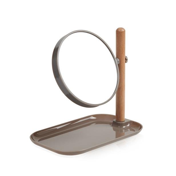  KPM Orginazerli Banyo ve Makyaj Aynası - Gri