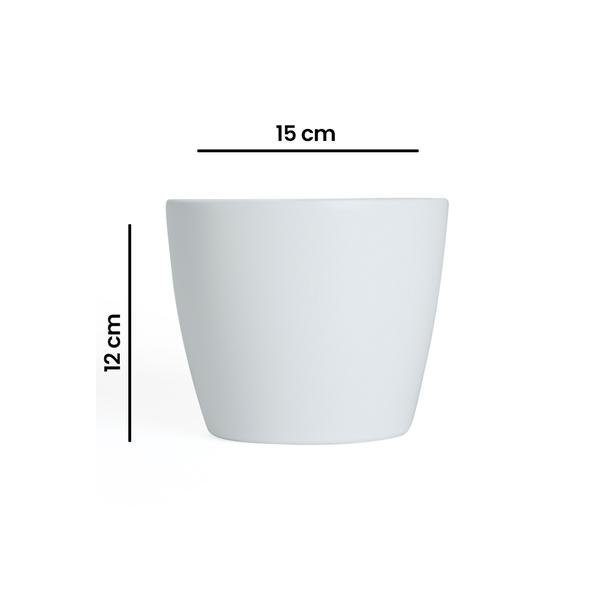  KPM Stonware Saksı - 15 cm - Asorti