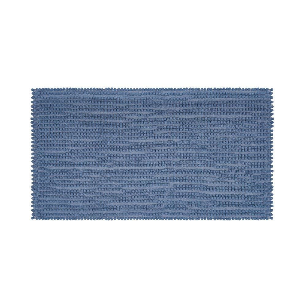  Nuvomon Amara Banyo Paspası - Mavi - 60x100 cm
