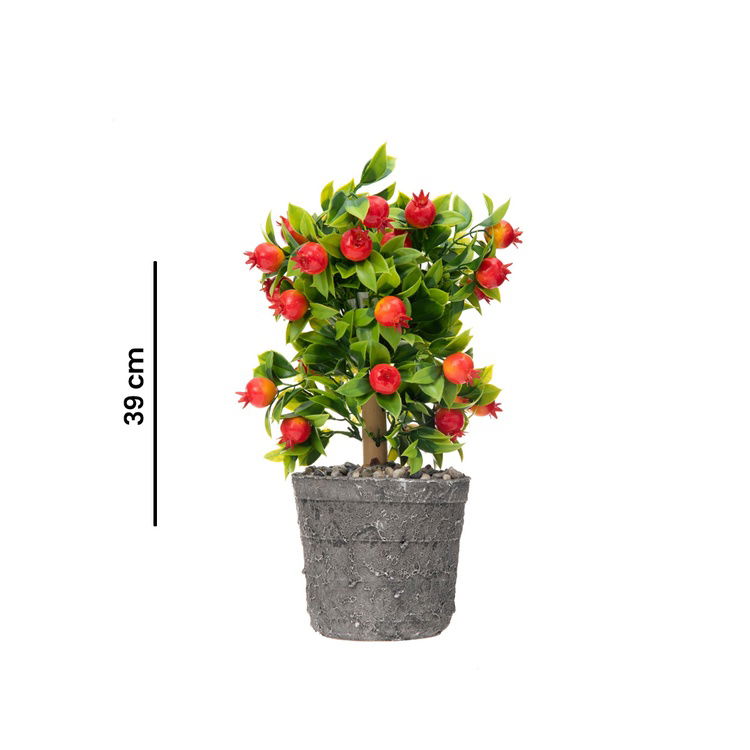  Mondecor Dekoratif Yapay Çiçek - Nar Ağacı