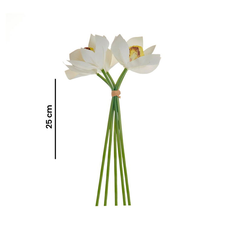  Q-Art Lotus Yapay Çiçek