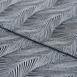  Nuvomon Dalgalı Desenli Çift Kişilik Yatak Örtüsü - Siyah - 220x240 cm