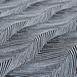  Nuvomon Dalgalı Desenli Çift Kişilik Yatak Örtüsü - Siyah - 220x240 cm