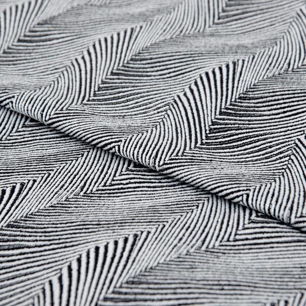  Nuvomon Dalgalı Desenli Çift Kişilik Yatak Örtüsü - Haki - 220x240 cm