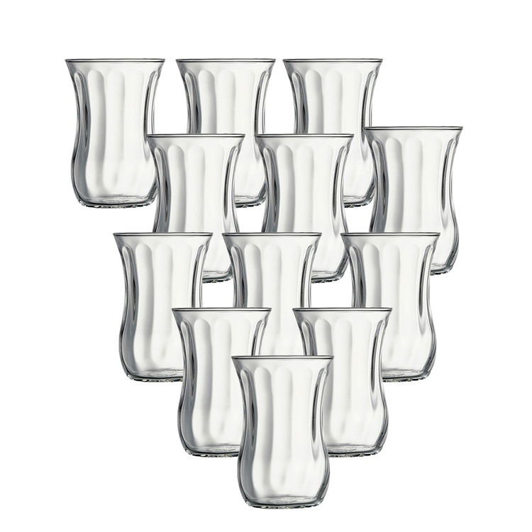  Paşabahçe 42021 Tempo V-Blok 12'li Çay Bardağı - 120 cc