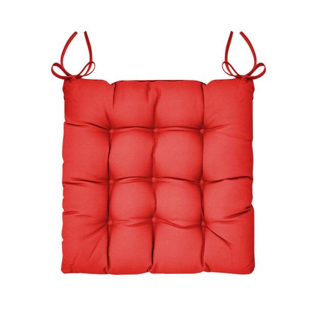  MarkaEv Sandalye Minderi - Kırmızı- 45x45 cm