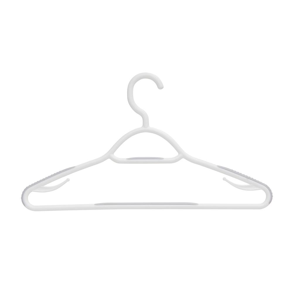  Gondol Plastik 4'lü Kaydırmaz Elbise Askısı - Asorti