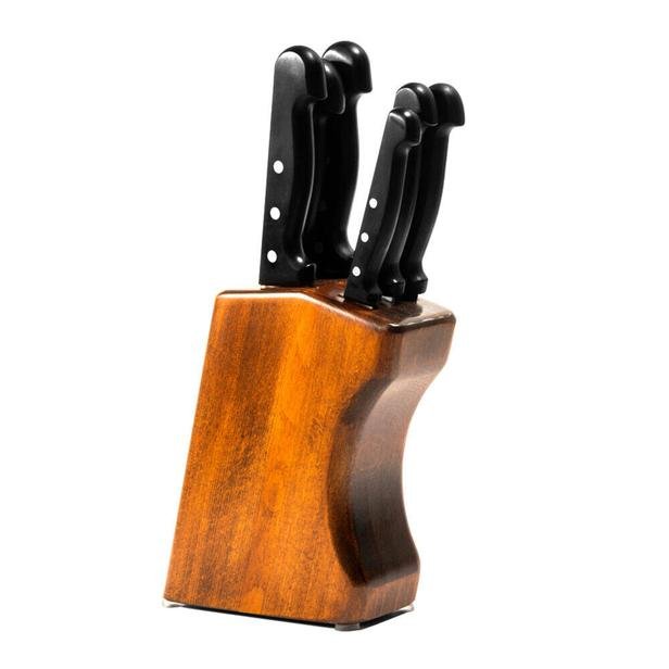 Pirge Superior 6'lı Bloklu Bıçak Seti - Siyah