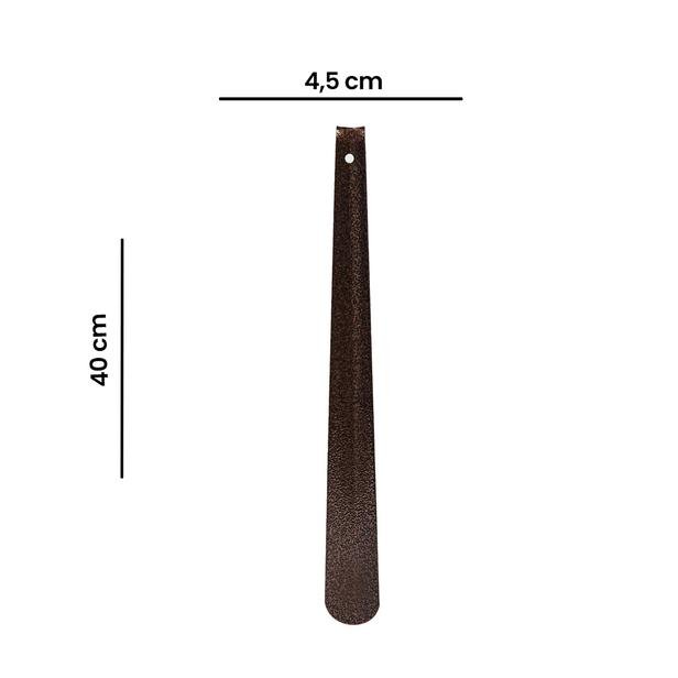  Atadan Metal Ayakkabı Çekeceği - Kahverengi - 40 cm