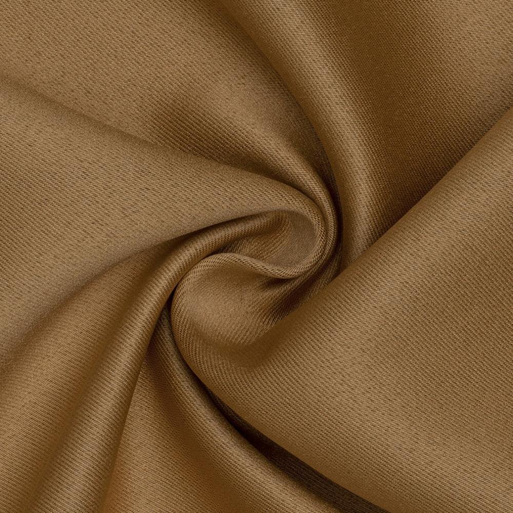  Gauze Fabric Design Blackout Karartma Özellikli Perde - Hardal - 260x150 cm