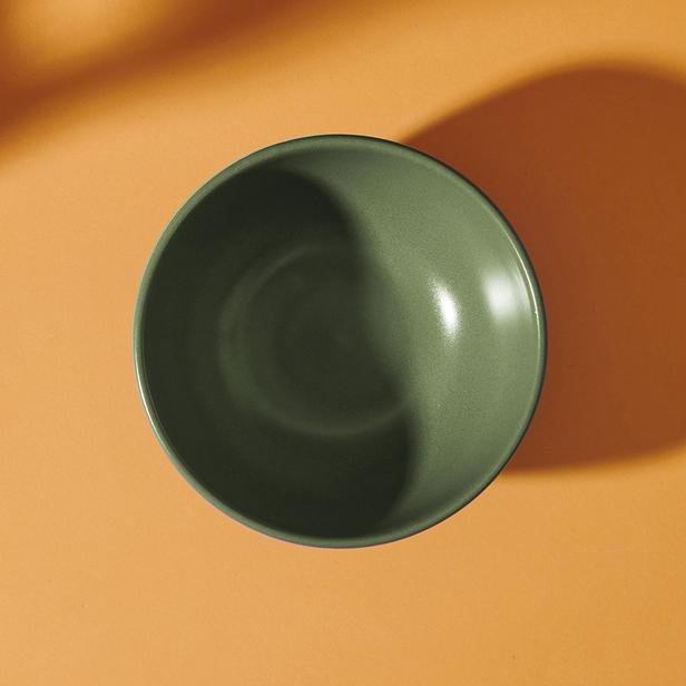  Keramika Kera Kase - 14 cm - Yeşil