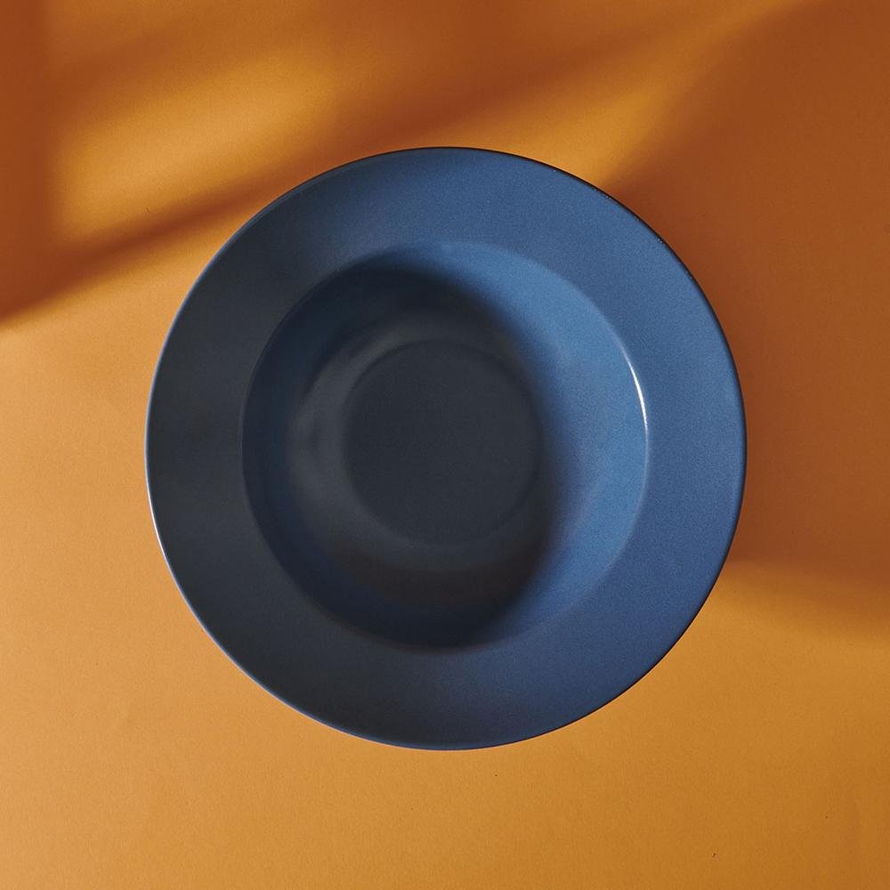  Keramika Delta Makarna Tabağı - 26 cm - Mavi