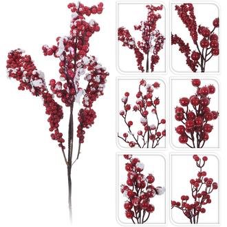 KPM Dekoratif Berry Yapay Çiçek - 37 cm