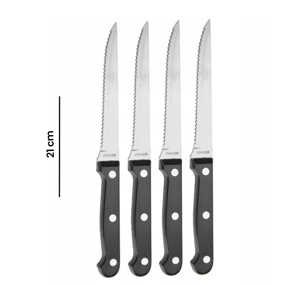  Excellent Houseware 4'lü Bıçak Seti - Siyah