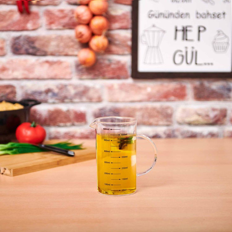  Paçi Borosilikat Cam Ölçü Kabı - 600 ml