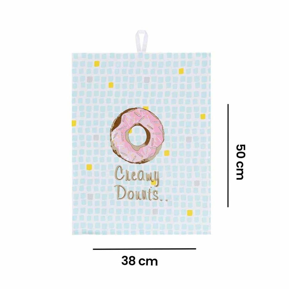  Nuvomon Donutlı 2'li Kurulama Bezi - 38x50 cm