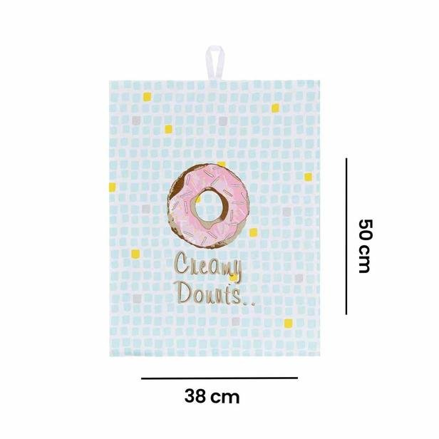  Nuvomon Donutlı 2'li Kurulama Bezi - 38x50 cm