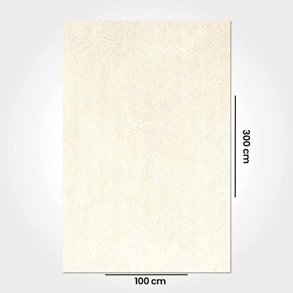  Crea Beyaz Puf Halı 3150 - 100x300 cm