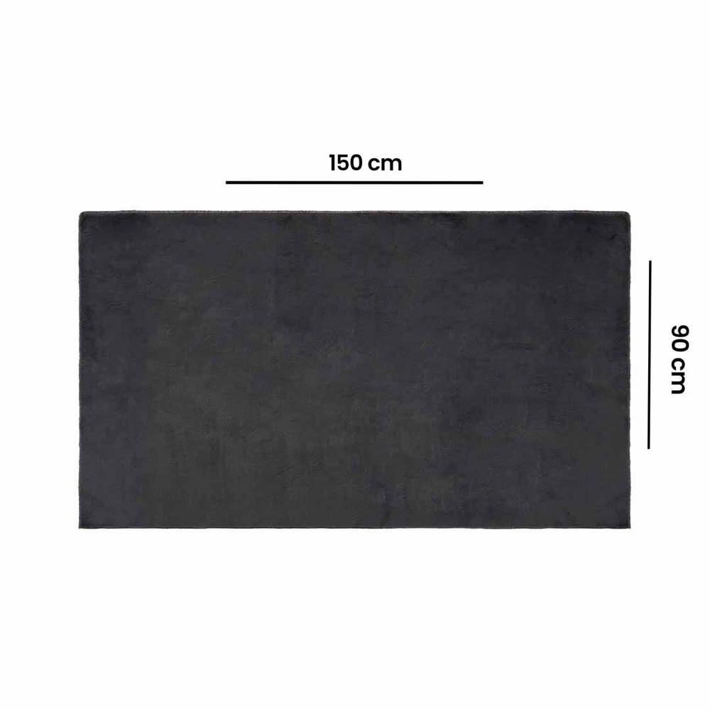  Nuvomon Post Halı - Antrasit - 90x150 cm