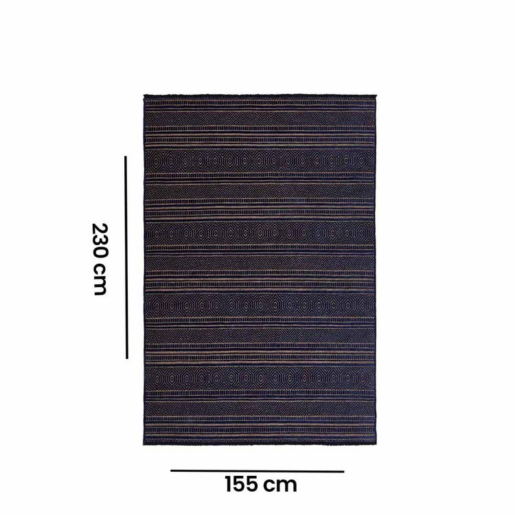  MarkaEv Lexus Halı - Lacivert - 155x230 cm