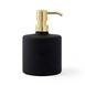  Ang Design Elisia Cam Sıvı Sabunluk - Siyah