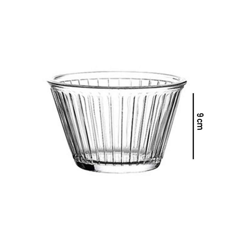  Paşabahçe 53298 6'lı Krem Karamel Kasesi - 9 cm