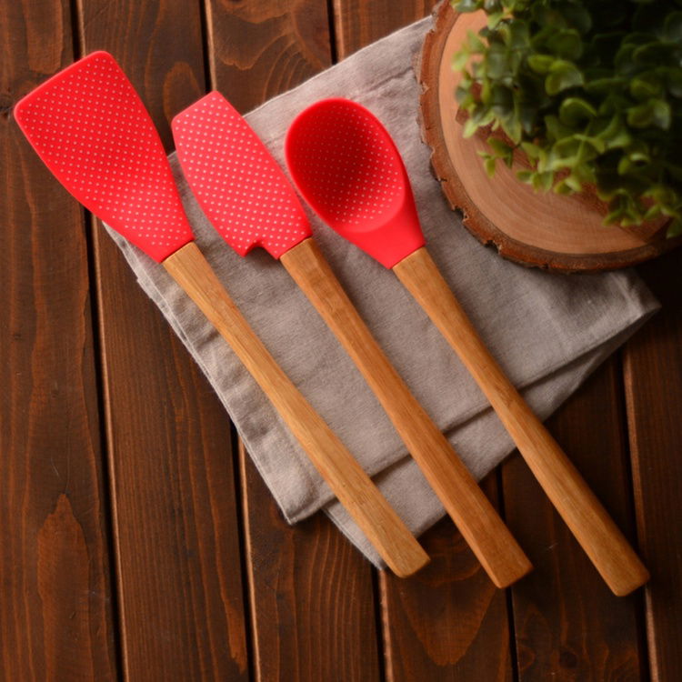  Bambum Bolly 3'lü Spatula Seti - 31 cm