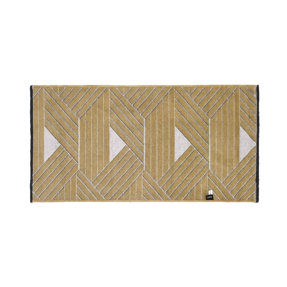  MarkaEv Triangle Şönil Halı - Bej - 80x150 cm