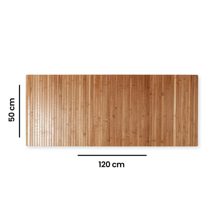 Lorin Bambu Kaymaz Tabanlı Çok Amaçlı Banyo Paspası - 50x120 cm