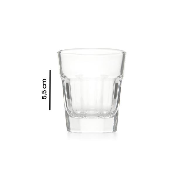  Lav Aras 6'lı Kahve Yanı Su Bardağı - 45 ml