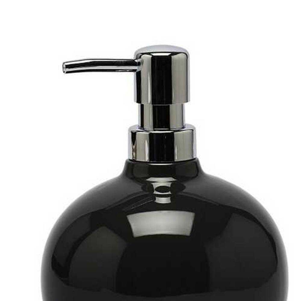  Primavova Bety Sıvı Sabunluk - Siyah - 16x12x12 cm