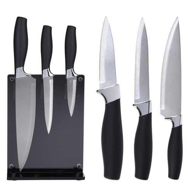  Excellent Houseware Standlı Bıçak Seti - 4 Parça