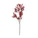  Q-Art Dekoratif Pongee Yapay Çiçek - Kırmızı - 101 cm