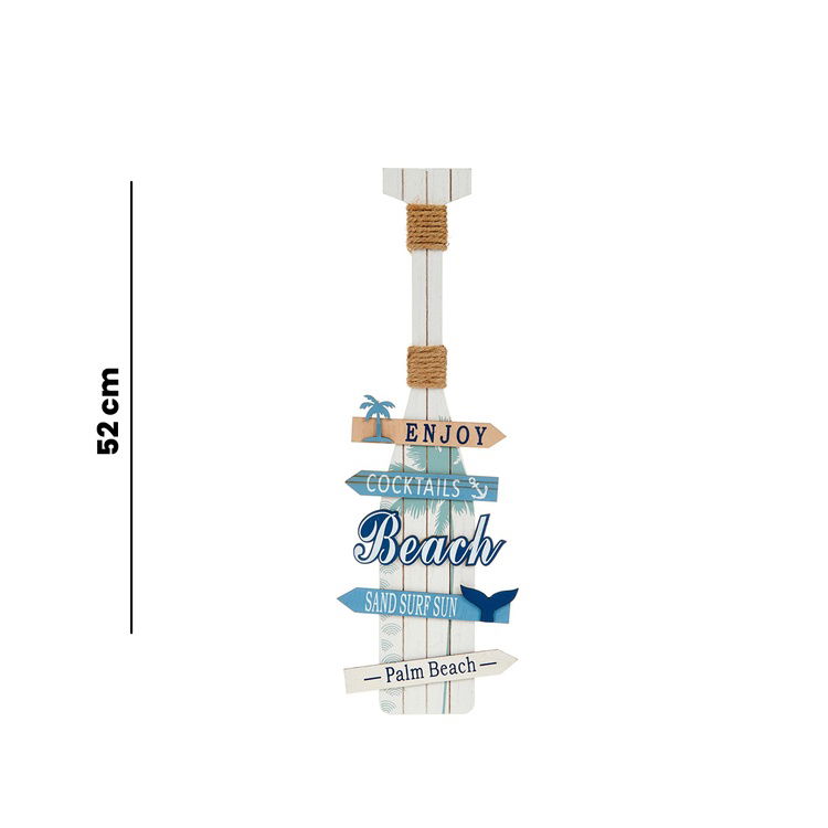  KPM Levha Temalı Duvar Süsü - Asorti - 52 cm