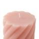  KPM Dekoratif Candle Mum - Pink - 7 cm