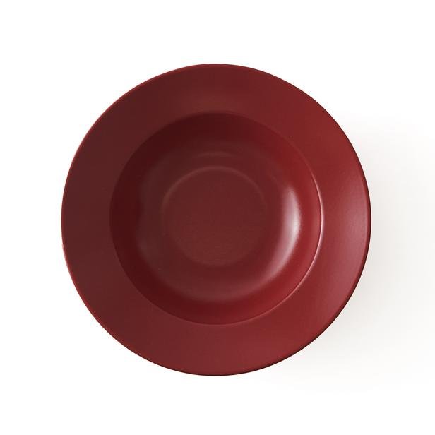  Keramika Delta Makarna Tabağı - 26 cm - Kırmızı