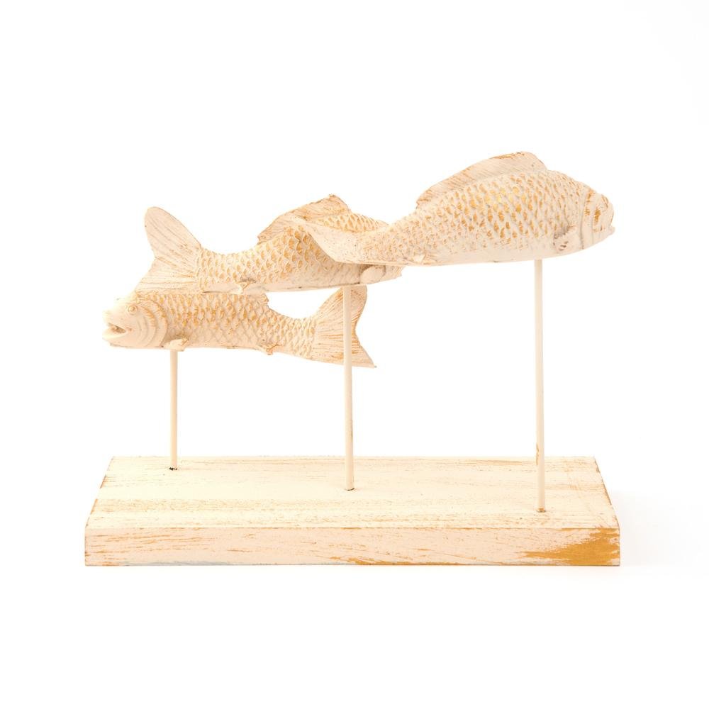  Q-Art Dekoratif Carp Fish Biblo - 28 cm