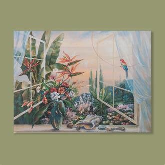 Q-Art Kanvas Tablo Nature - 75x100 cm