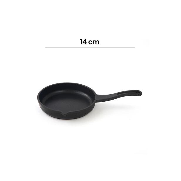  Bambum Venüs Mini Döküm Tava - Siyah - 14 cm